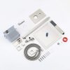 2 10 Inches Rain Shower Head Brushed Nickel Square Pressure Balance Shower Valve and Trim Kit XB6230 BN 6