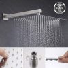 5 KES Shower System Shower Faucets Sets Complete 12 Inch Rain Shower Head 3 1