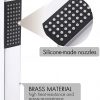 6 KES Shower Faucets Sets Complete Shower System 12 Inch Rain Shower Head 7