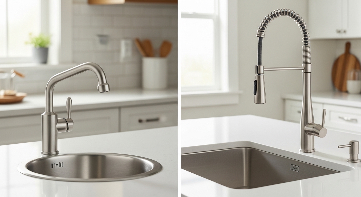 bar faucet vs kitchen faucet
